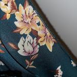 Chelsea28  dress NWT green‎ floral pleaded large Photo 7