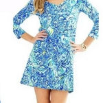 Lilly Pulitzer  Erin dress XS Blue Crush Photo 0