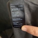 ALLSAINTS  Tella High Low black overlay grey tank dress women’s size 4 Photo 2