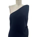 Bec & Bridge Be Mine Asymmetric One Shoulder Dress Ink Navy Blue Size US 12 Photo 3