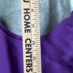 Escada Marine Groove Purple Tote Bag Rope Handle Nautical Beach Summer Resort Photo 9