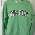 Victoria's Secret PINK Green Crewneck Photo 0