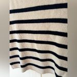ZARA ‎ Women’s Short Sleeve Striped Sweater Shirt Size L Photo 4