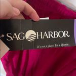Sag Harbor major $19 sale was $42  fuchsia pink L  wide leg pants flowy Photo 8