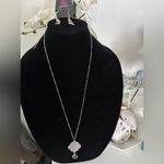 Paparazzi πNWT π Silver Pendant Necklace/ID holder Photo 0