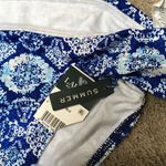 Ralph Lauren New. Lauren  blue tile bikini bottoms. Photo 7