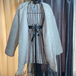 Nike M Women's White Faux Fur Coat Stay warm and stylish with this elegant white faux fur coat. Perfect for any occasion, this coat offers both comfort and sophistication. light orewood brown off white Photo 4