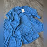 PRETTYGARDEN  Blue Casual T-Shirt set Photo 3