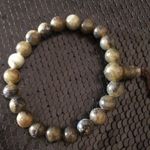 Green Line Jasper Power Stretch Bracelet Photo 0