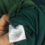 Princess Polly  Aleena Green Ruched Mini Dress Size 12 Long Balloon Sleeve Photo 5