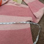 J.Crew Striped turtleneck sweater in Supersoft yarn (Sz L) Pink & Orange Photo 6