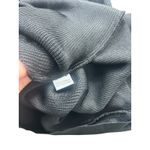 St. John Sport Ribbed Knit Mock Neck Long Sleeve Sweater Top Made in USA Black Size L Photo 7