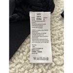 Free People H2O Crew Pullover Open Weave Knit Crop Top Black Size M Photo 9