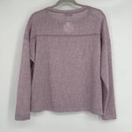 NEW Gilli Lavender Love Top Sheer Loose Knit Drop Shoulder Slouchy Size S Photo 4
