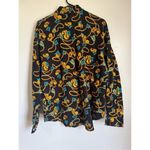 Vintage Rock Creek Womens 100%‎ Cotton Black Chain Button Shirt sz L Equestrian Size L Photo 3