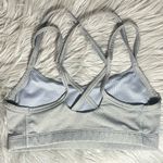 Nike Favorites Strappy Light Support Sports Bra Carbon Heather Black Sz Small Photo 3