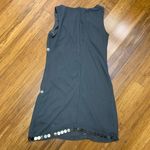 As You Wish Y2K As U Wish Dress Womens 3 Gray Sleeveless Party Cocktail Mini Silver Accents Photo 2