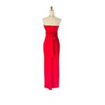 Lulus Own the Night Red Strapless Maxi Dress Size M Photo 9
