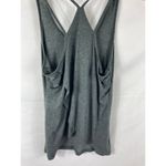 Apana  Grey Cross Back Racerback Athletic Tank Top Size Medium Photo 5