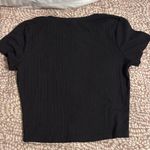 Bozzolo  Black Ribbed top size medium Photo 1