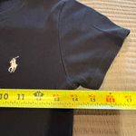 Ralph Lauren  Black Form Fitted 100% cotton Tee Shirt with Logo size M GUC Photo 7