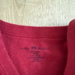 Brandy Melville  J Galt Deer Baby Tee Shirt Size OS in Red Photo 2