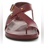 Franco Sarto Blair Red Leather Sandal- Size 8M Photo 2
