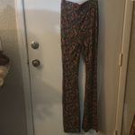 ASOS DESIGN Tall Kick Flare Pants 4 Floral Boho Coconut Girl Hippie Festival Photo 1