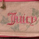 Juicy Couture Pink Backpack and Wallet Set Rhinestone Butterfly Embroidered Logo Photo 2