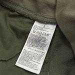 Old Navy NWT Maternity Rollover Waistband Linen Shorts in Arugula Green | Large Photo 6