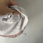 Paisley Print Shirt Womens Large Pink Purple White Short Sleeve Boho Stretch Top Photo 6