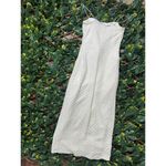 Vintage BYER TOO CALIFORNIA White Bridal Wedding Midi Dress Size Medium Photo 1