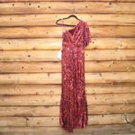 Mac Duggal Womens 93540 Sequin Gown Dress Photo 11