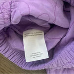 Emory park  Long Sleeve Quilted‎ Crop Top - Size M - Purple - NWT Photo 7