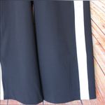 Under Armour | Athlete Recovery Wide Leg Snap Pants Black Pants White Accents Photo 7