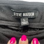 Steve Madden  Black Malvina Skirt Size Large Photo 3