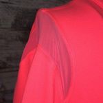 Under Armour Womens Neon Pink "Rave" Mesh Back Zip-Up Jacket large workout top Photo 3