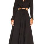 Young Fabulous and Broke NWT YFB Derby in Black V-neck Cutout Maxi Dress S Photo 0