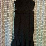 Jay Godfrey | Black Lace Mermaid Midi dress, size 0 Photo 0