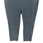 Banana Republic  Women's Sloan Striped Crop Pants Navy Size 10 Career Modern‎ Photo 8