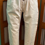 Mango MNG High Rise Cream Jeans for Women Photo 0
