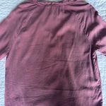 Cloth & Stone Maroon Long Sleeve Button-up Photo 3