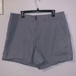 A New Day Grey Stretch Summer Khaki Shorts Photo 0