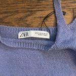 ZARA  purple knit lace Crop tank top! Photo 1