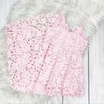 ASTR Women's Pink Lace A-line Sleeveless Plunging Neckline Midi Dress Size XS Photo 3