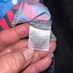 Lauren James Lauren‎ James Anorak Jacket Pullover RN91497 Windbreaker Tropical Print Size M Photo 3