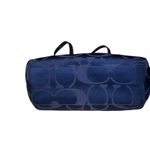 Coach Sequin Trim Signature Monogram Shoulder Bag Photo 6