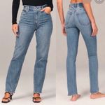 Abercrombie & Fitch  90’s Slim Straight Ultra High Rise Jeans Long Tall Photo 3