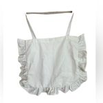 White Floral Tote Bag Eco Friendly Reusable Photo 3