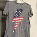 Grayson Threads Gray American Flag T Shirt Photo 0